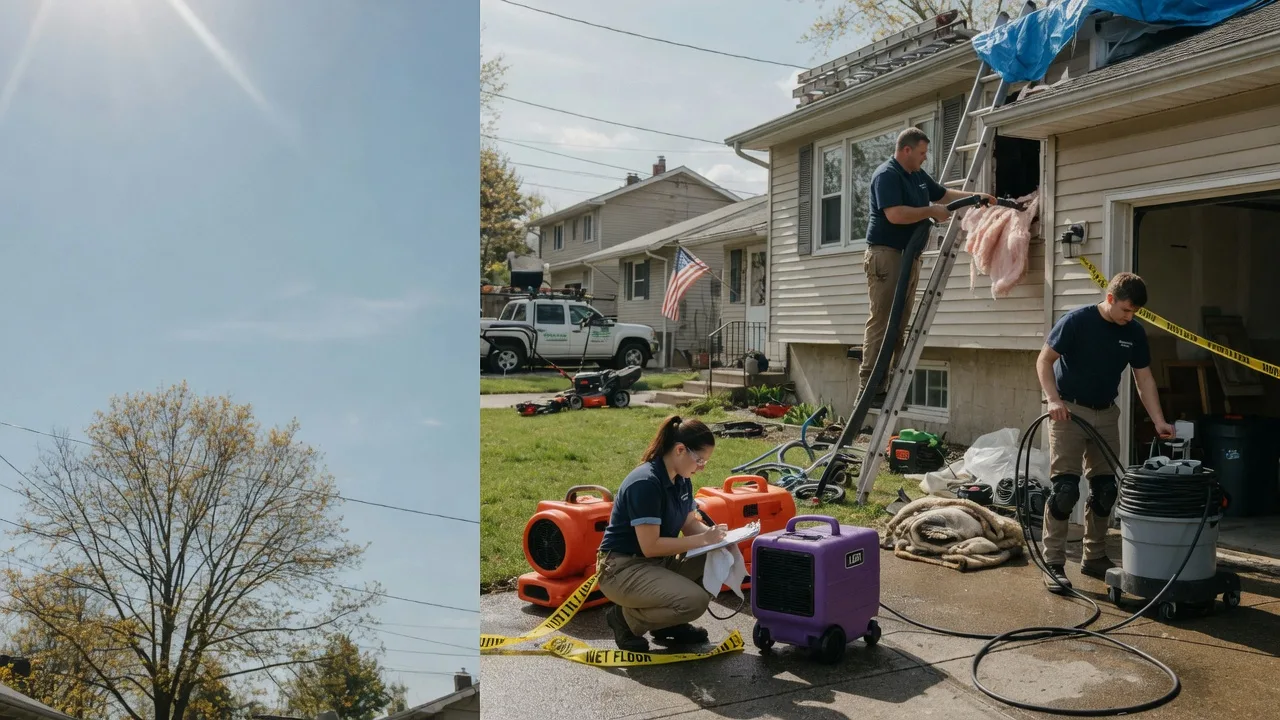 Emergency Water Removal in Pottersdale, PA near me